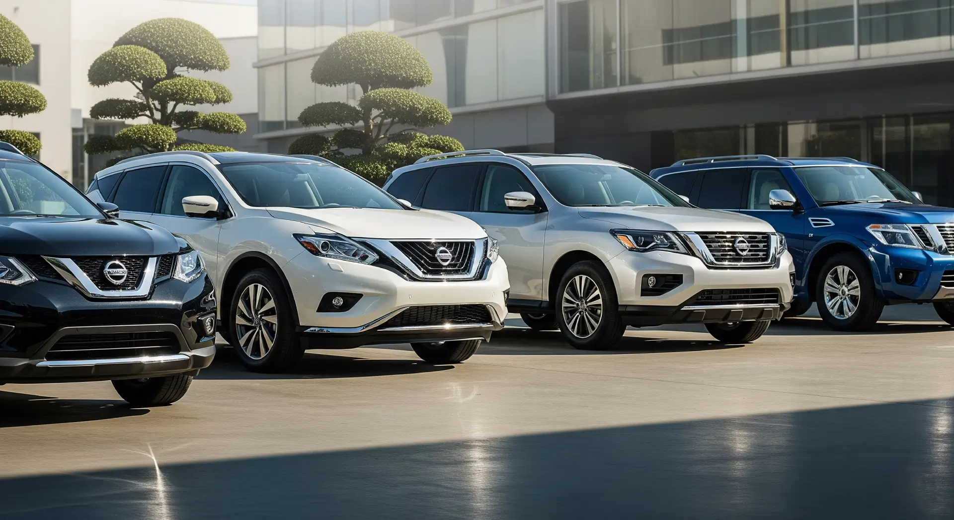 Nissan LEAF, the world’s first mass-market EV, driving in an urban setting.