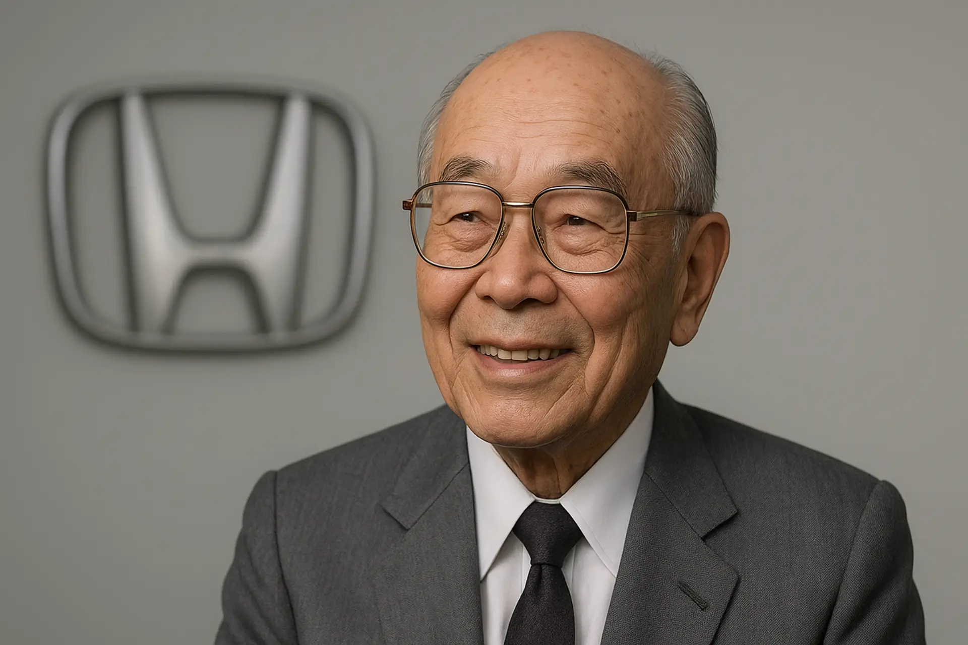 Soichiro Honda founder of Honda Motor Company