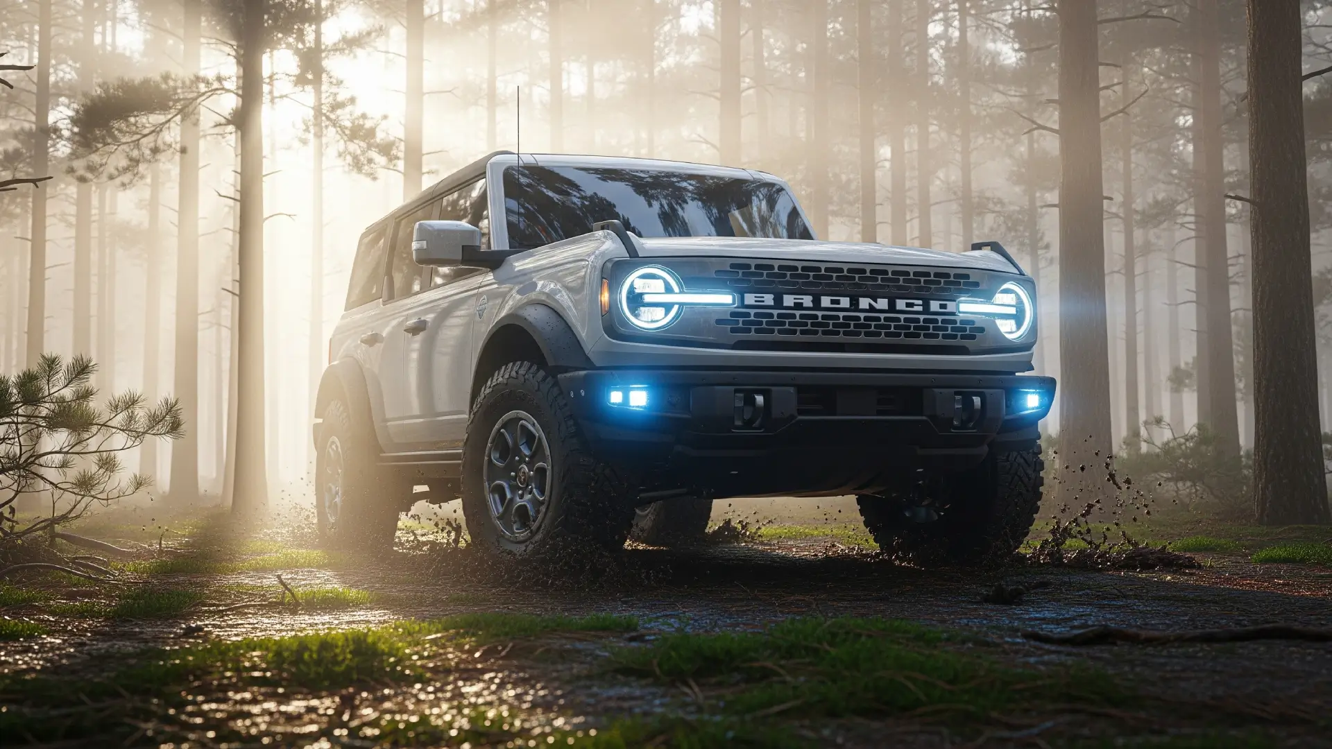 2025 Ford Bronco hybrid powertrain concept image
