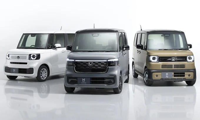 Honda electric N-Box, kei car EV, Japanese electric vehicle market, BYD Racco, Nissan Sakura, Mitsubishi eK X, small electric cars Japan 2
