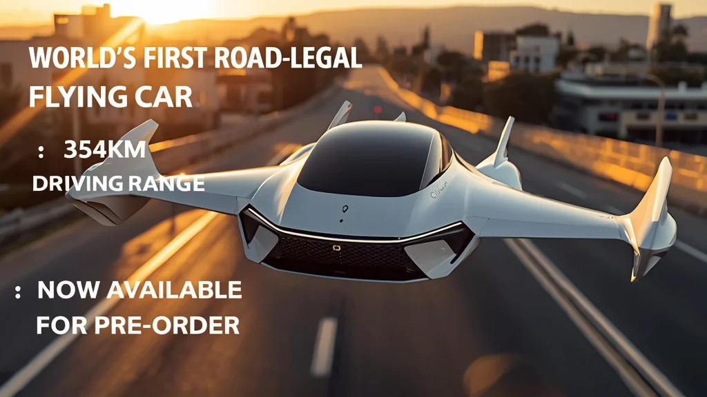 electric flying car, Alef Model A, flying car technology, eVTOL alternative, sustainable transport, Silicon Valley aerospace, pre-order flying car 1