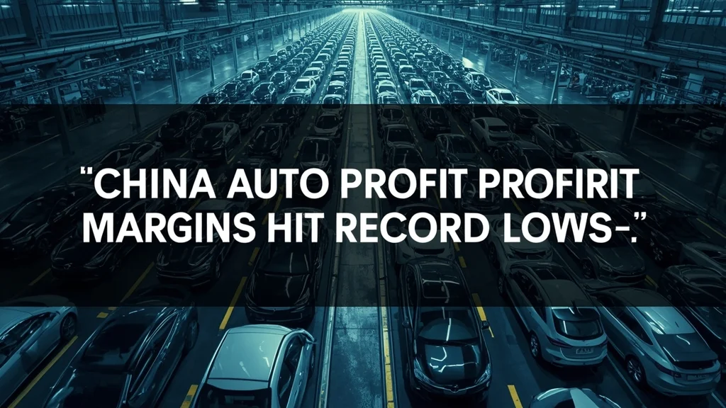 China automotive industry, car profit margin, electric vehicles China, gasoline car competition, Chinese car production, auto industry costs, China auto market 1