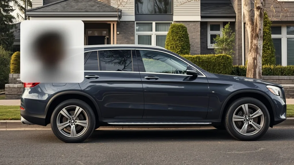 A well-maintained, pre-owned Mercedes-Benz GLC 200 4MATIC parked, representing its used market value.