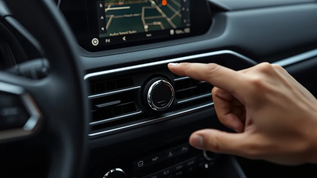 Mazda 3 Luxury infotainment screen with rotary controller, demonstrating intuitive technology and advanced safety suite features.