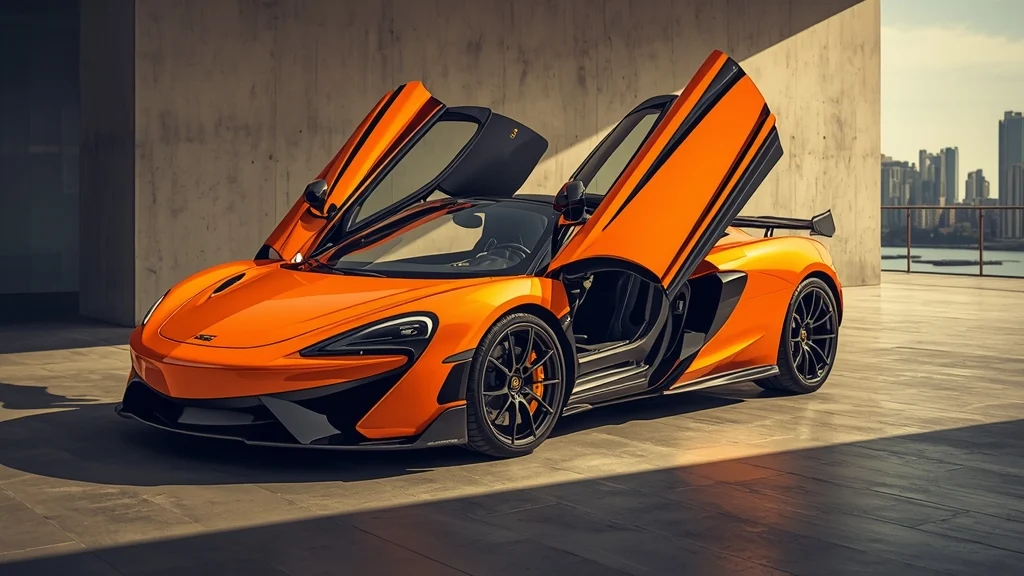 McLaren 750S Spider, MSO Orange, limited edition supercar, Vietnam supercar price, luxury sports car, McLaren special edition, high-performance car
