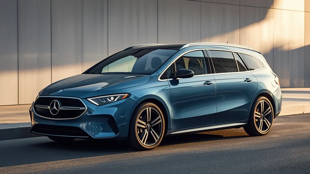 Sleek Mercedes EQS exterior, showcasing its aerodynamic one-bow design and flush door handles.