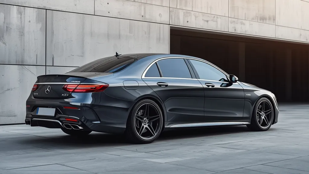 Mercedes S65 AMG W221 exterior, showcasing its luxury and powerful design cues.