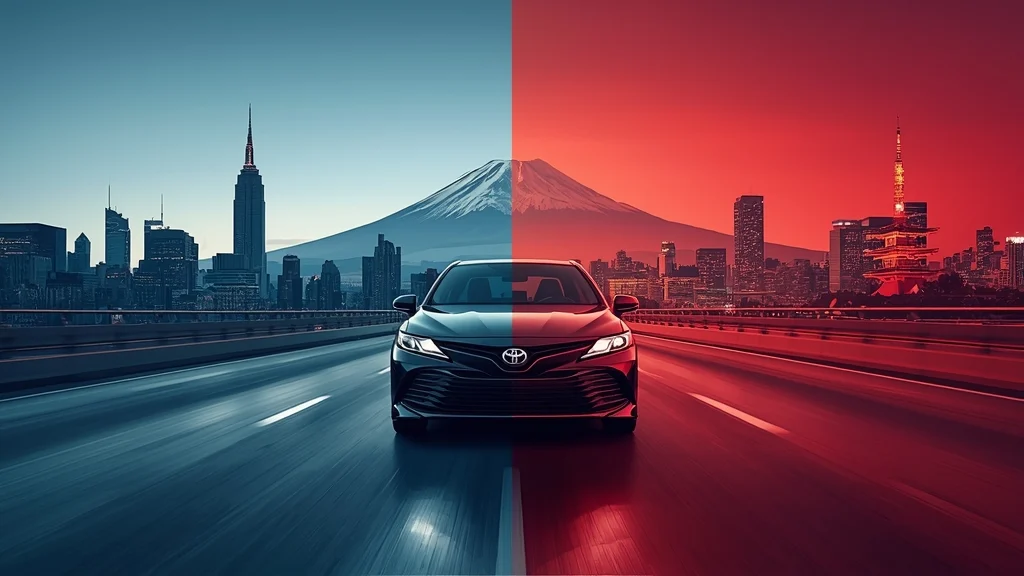 Toyota import US cars Japan, US‑made Toyota models, Japanese automotive market, Honda US vehicle import, Nissan US models Japan, Camry Japan release, automotive trade policy 1