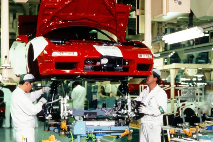 Honda Heritage Works, classic car parts, vehicle restoration, NSX, heritage parts, Honda classic models, automotive restoration service 3