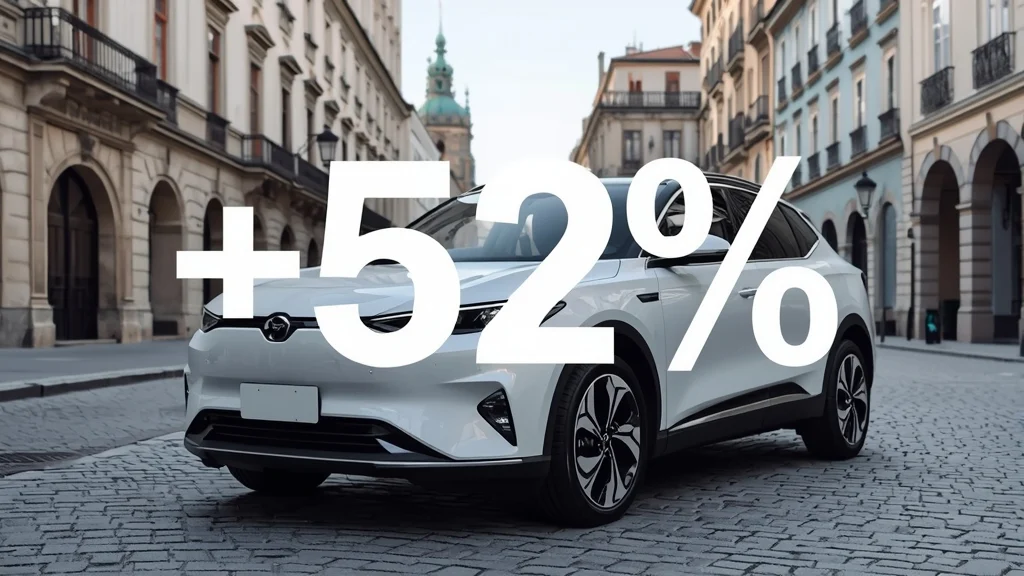 Chinese car sales Europe, EU tariffs Chinese EVs, Chinese automakers Europe, BYD Hungary plant, Leapmotor Spain, GWM Europe production, European auto market 1