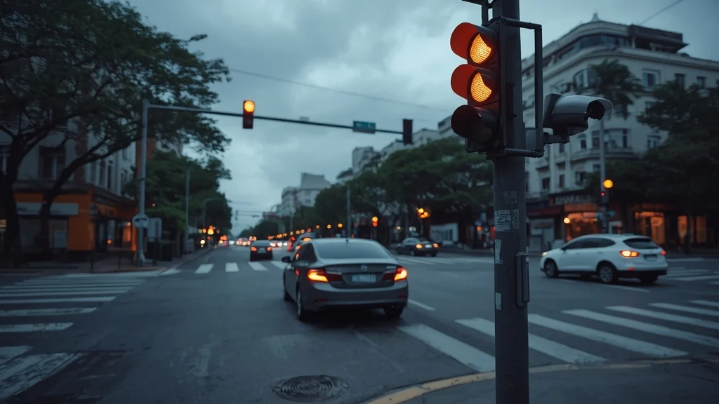 yellow light violation, traffic fines Vietnam, running yellow light penalty, road safety, AI traffic cameras, driving points deduction, traffic law enforcement
