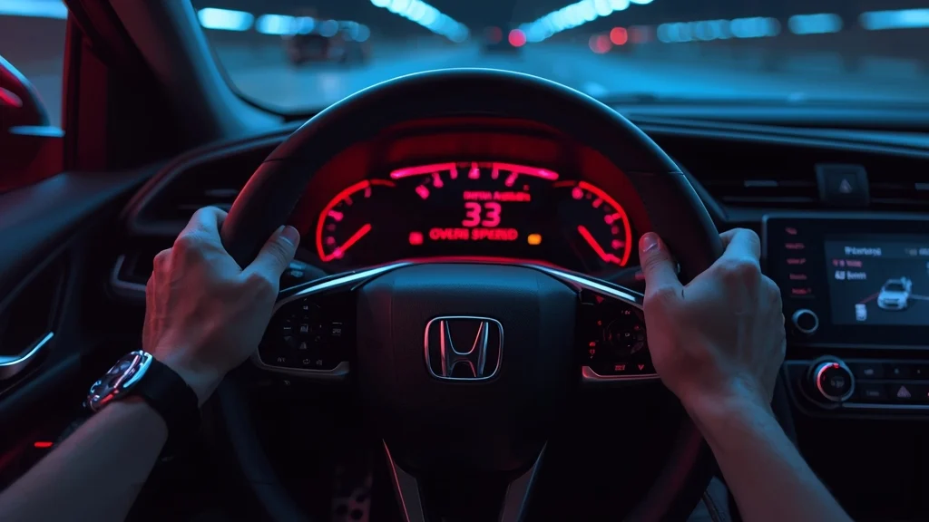 Honda Civic, Intelligent Speed Assist, speed warning, EU car safety regulations, 2025 Honda Civic, traffic sign recognition, UK drivers, car alarm beeping 1
