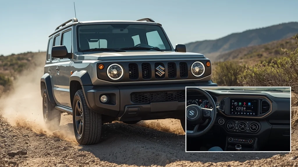 2026 Suzuki Jimny Unveiled with Bigger Screen and Premium ADAS – Customers Line Up!