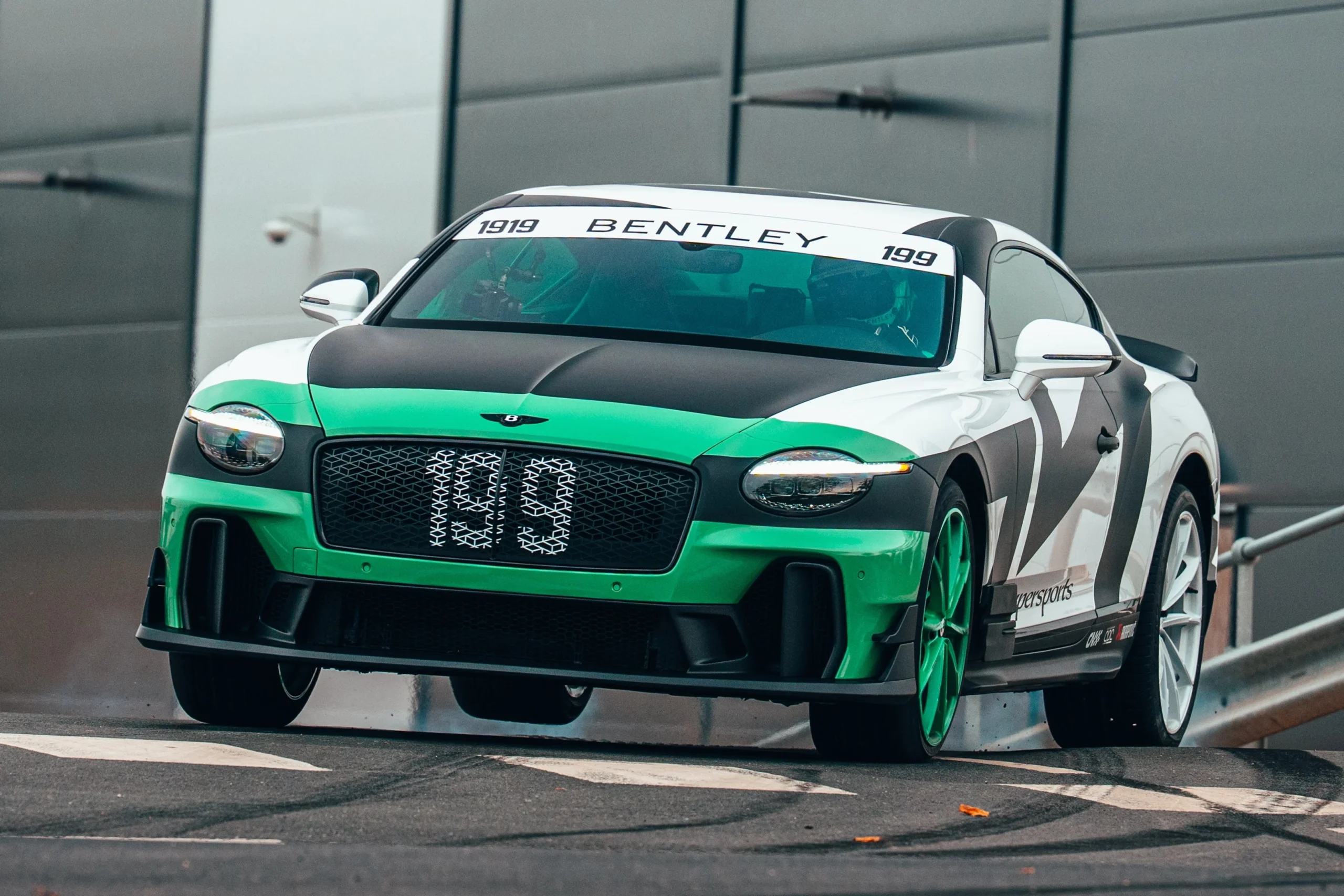 Bentley Supersports, Gymkhana, Travis Pastrana, Bentley Crewe factory, supercar drift, V8 twin turbo, luxury performance car 12