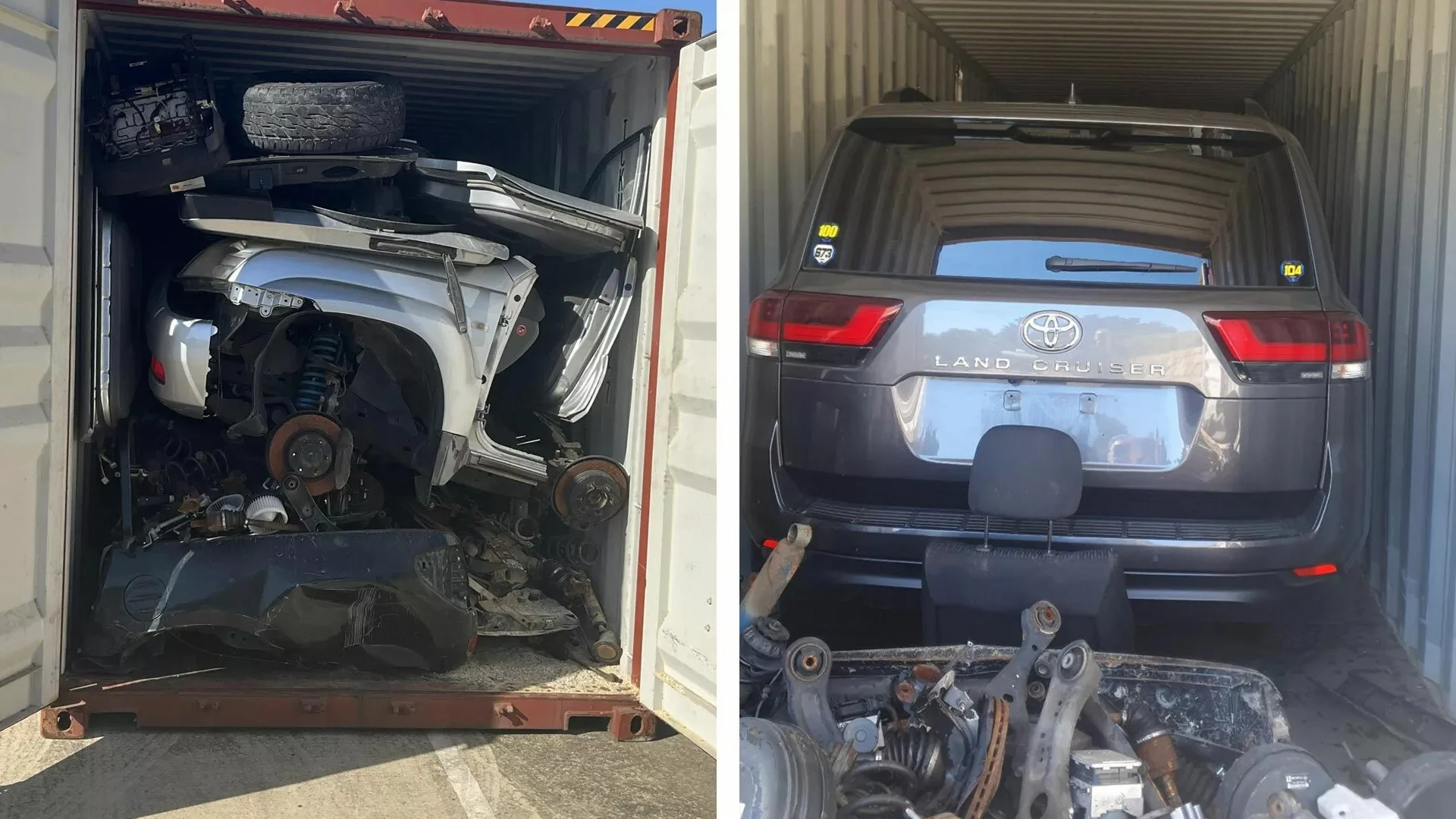 Toyota theft Australia, car theft organized crime, Land Cruiser theft, vehicle security, Queensland police, Toyota security upgrades 3