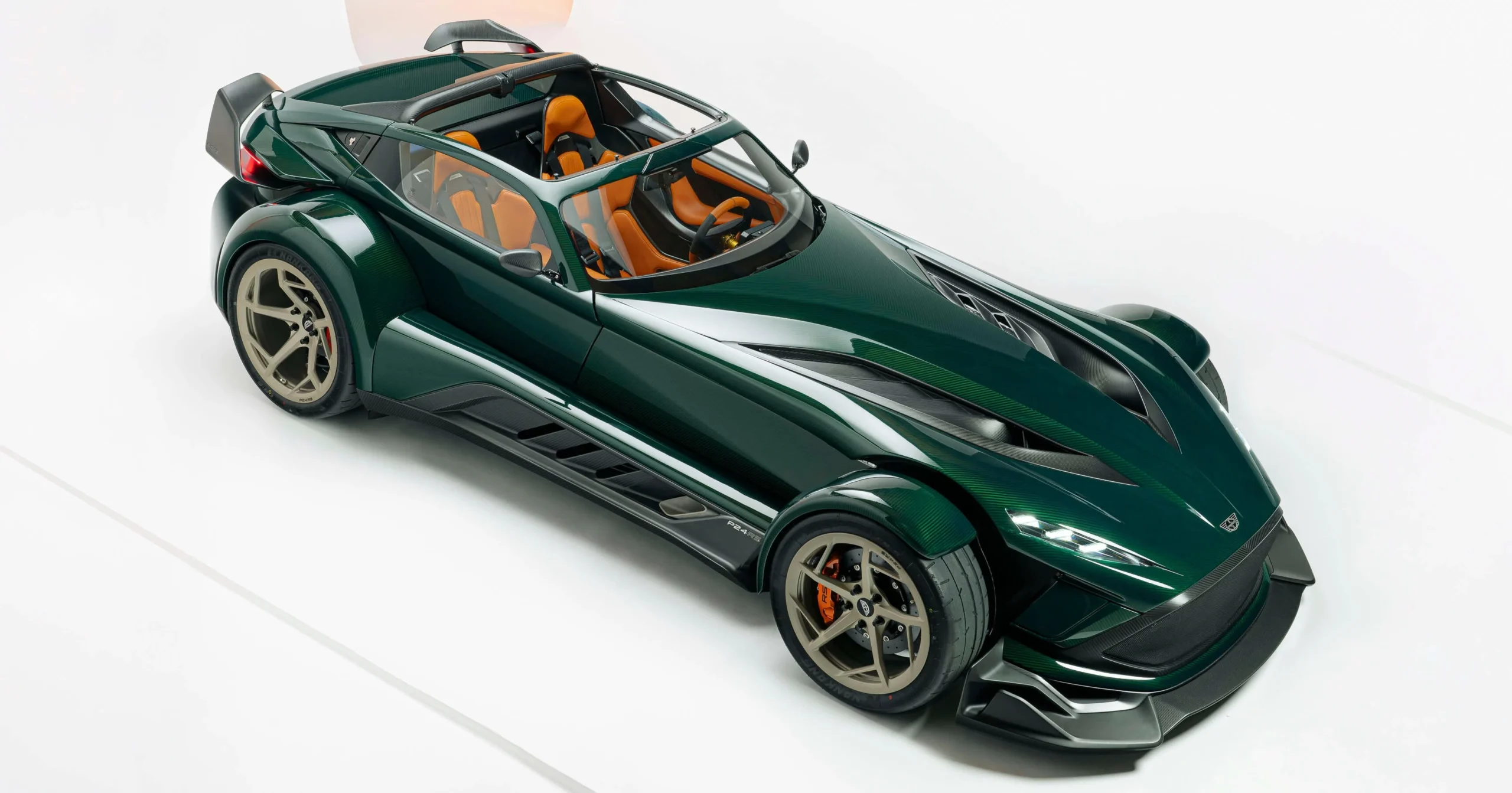Donkervoort P24 RS, lightweight sports car, 600 horsepower, twin‑turbo V6, carbon fiber chassis, limited edition supercar, Dutch performance car 2