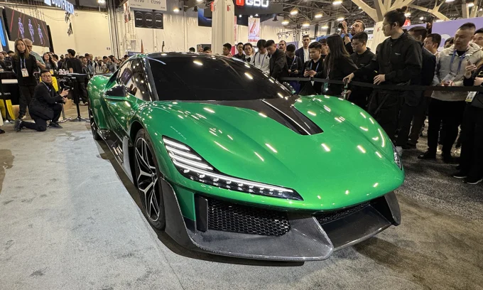 Dreame electric supercar, Nebula Next 01, Chinese hypercar, 1,876 hp electric car, electric supercar concept, CES 2026, electric hypercar performance 2