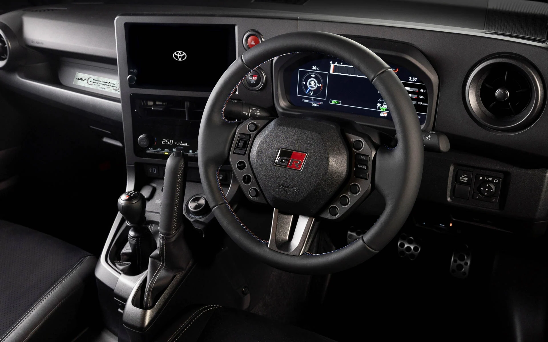 Toyota GR Yaris, Sebastien Ogier edition, limited edition hot hatch, rally-inspired car, 9x World Champion, performance package, limited run, GR Yaris Aero 10