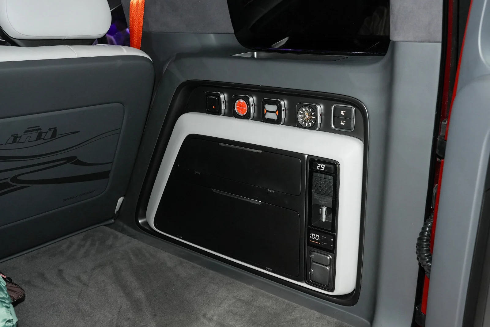 Geely Galaxy Cruiser, off‑road SUV, Land Rover Defender competitor, Chinese concept car, SEA‑R platform, electric off‑road vehicle, AI‑driven SUV 14