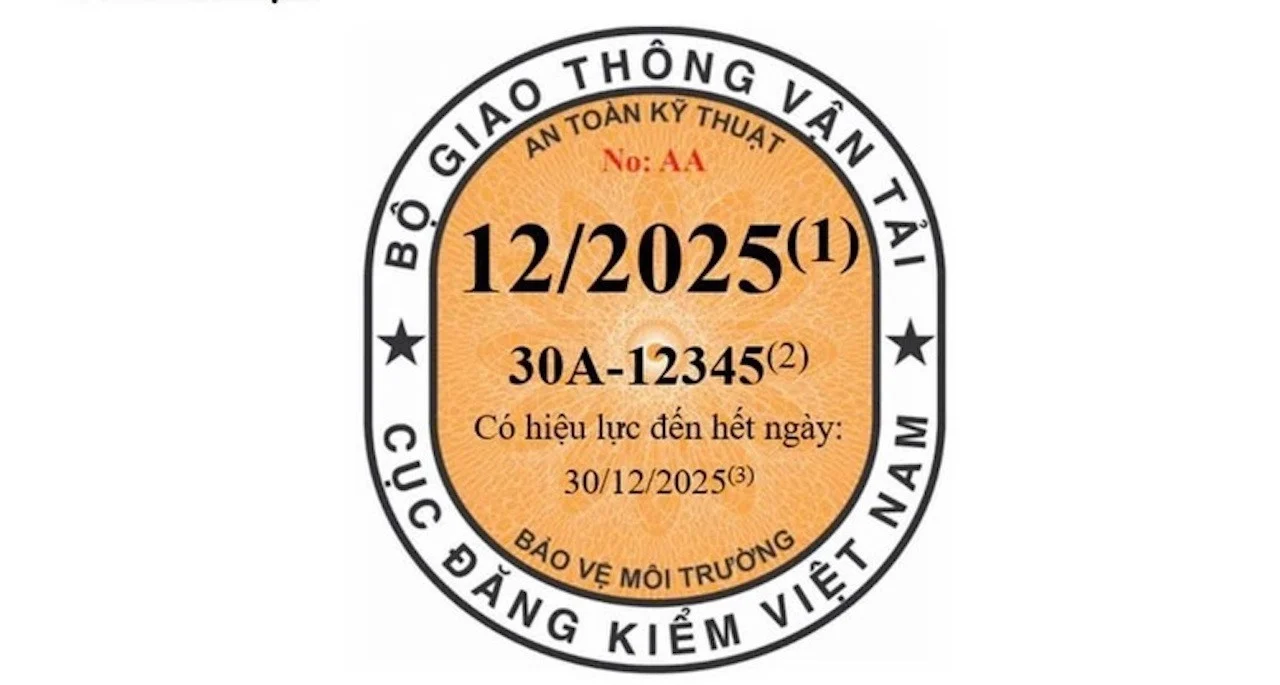 vehicle registration stickers, license plate changes Vietnam, 2026 road tax sticker, green vehicle registration, electric car registration Vietnam, Vietnam vehicle fees 2026, LEZ Vietnam 4
