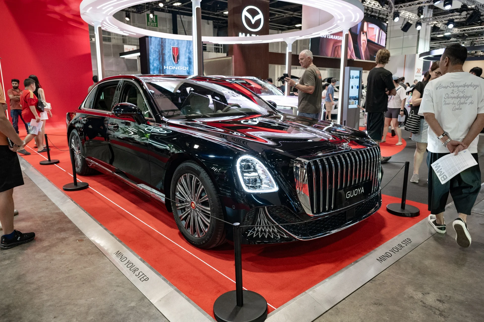 Singapore Motor Show 2026, limited edition cars, Hongqi Guoli, electric hypercar, BMW concept, Mercedes AMG GT XX, Chinese electric vehicles, European concept cars 4