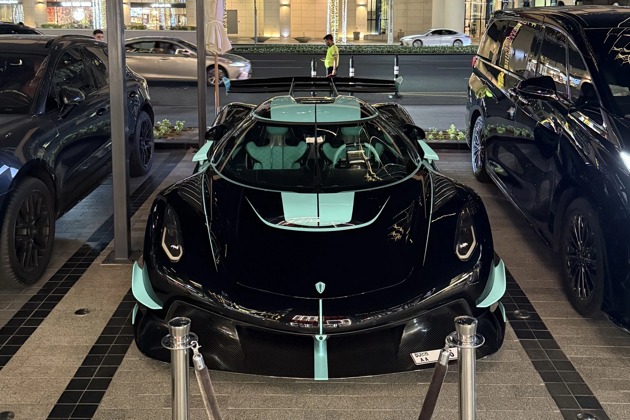 Koenigsegg Jesko Attack, Mansory upgrade, hypercar customization, carbon fiber aerodynamic kit, supercar performance, luxury automotive, limited edition supercar 5