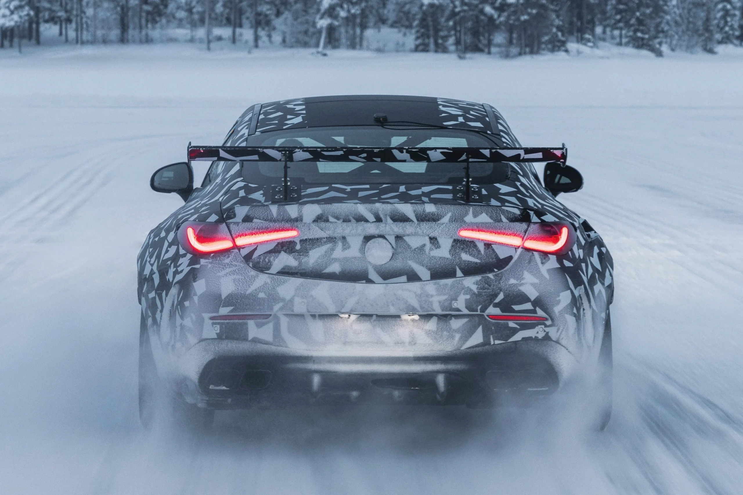 Mercedes-Benz Mythos, Mercedes AMG supercar, V8 luxury sports car, Mercedes CLE platform, high-performance coupe, limited edition supercar, Swedish testing 6