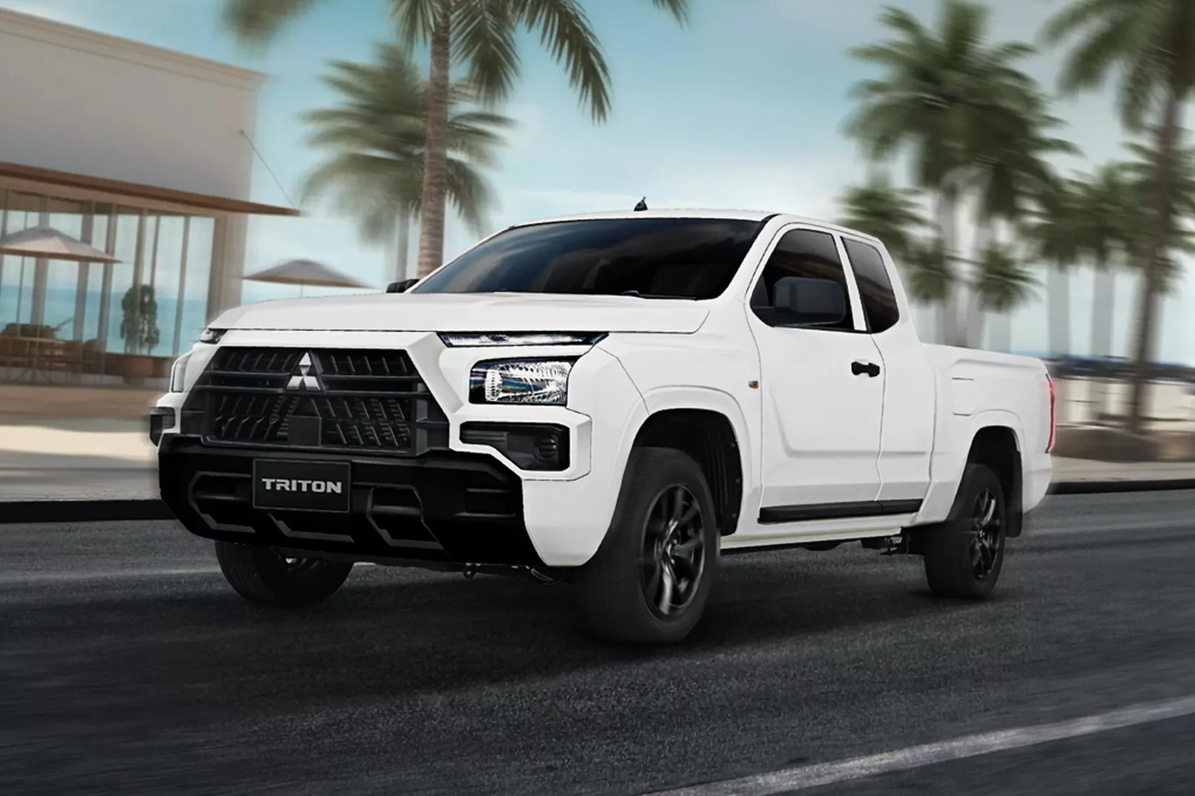 Mitsubishi Triton Street, Mitsubishi pickup, 2.4L turbo diesel, Thailand pickup, 2025 Mitsubishi Triton, street edition pickup, Thai automotive market 8