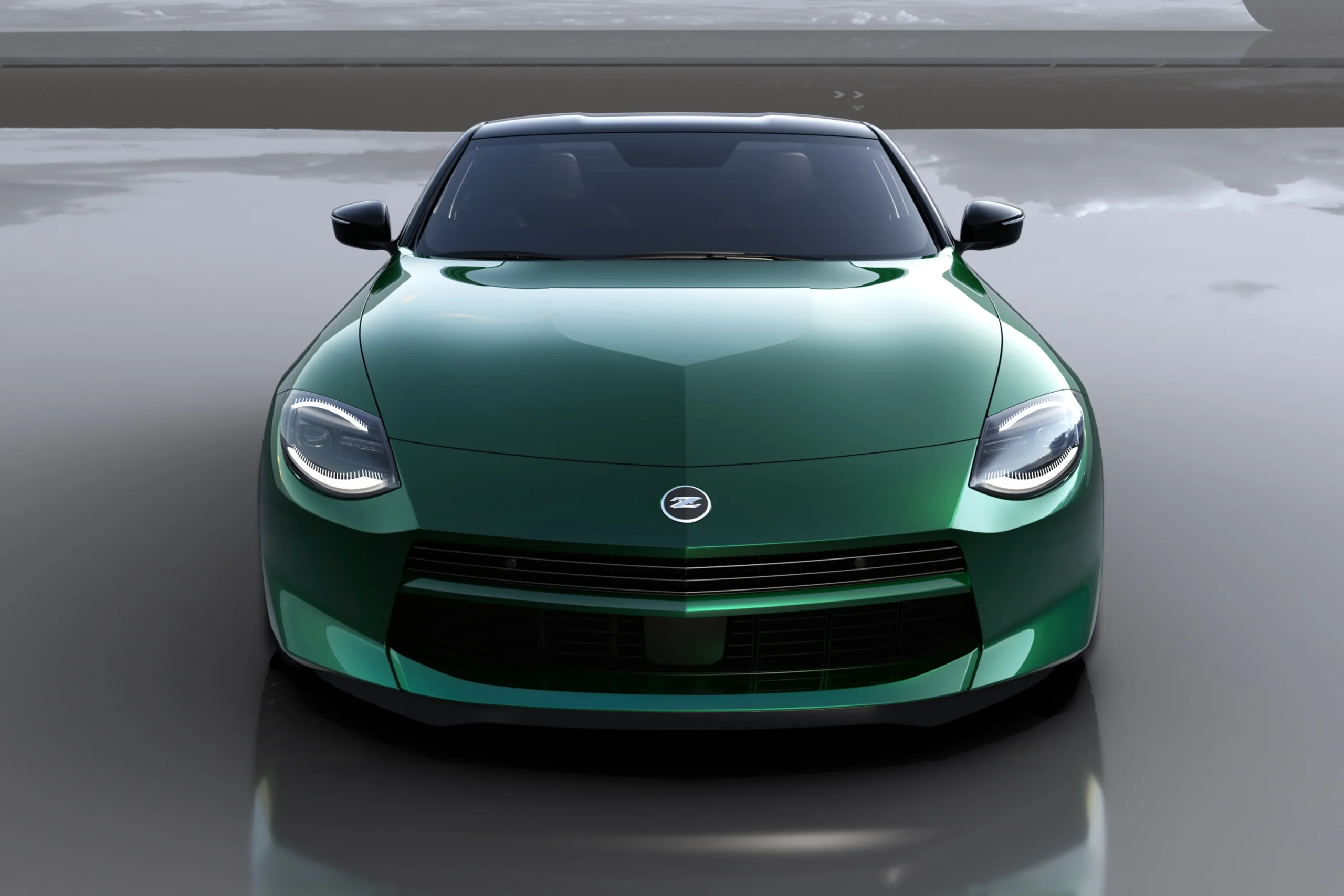 Nissan Z, 2026 Nissan Z facelift, Nissan Z manual transmission, Nissan Z specs, Nissan Z price, Nissan Z twin turbo, Nissan Z Unryu Green 3