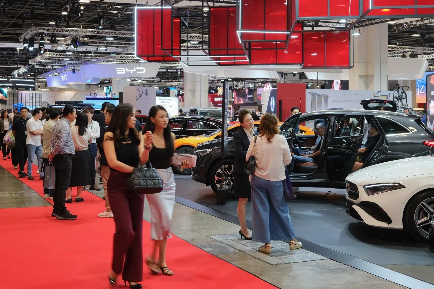 Singapore Motor Show 2026, limited edition cars, Hongqi Guoli, electric hypercar, BMW concept, Mercedes AMG GT XX, Chinese electric vehicles, European concept cars 2