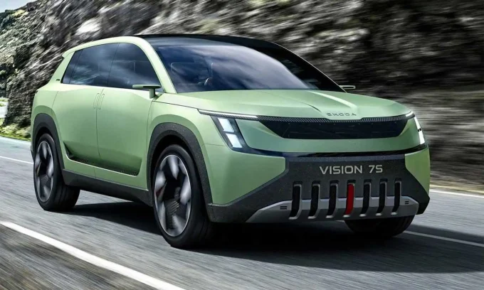 Skoda Peaq, electric SUV, 7‑seat EV, Volkswagen MEB platform, Skoda family car, European electric vehicle, EV range 600km 3