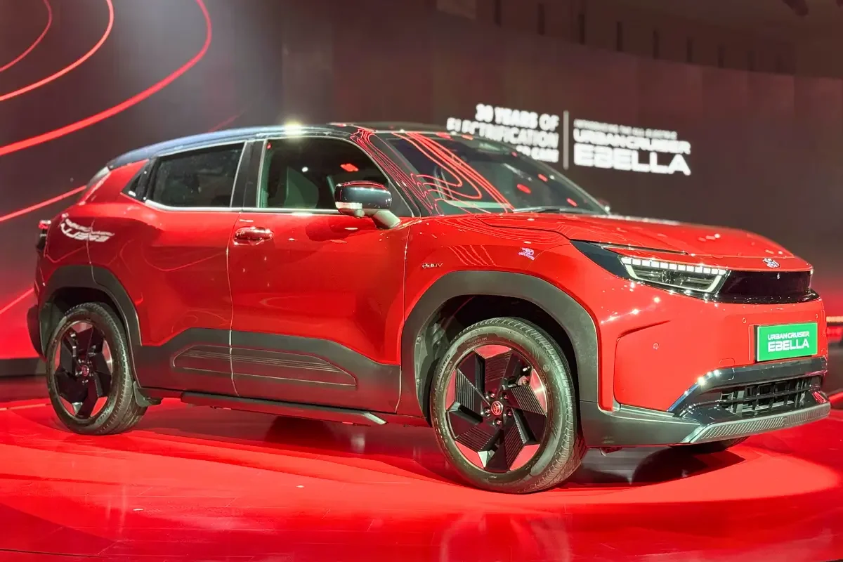 Toyota Urban Cruiser Ebella, electric SUV India, B‑segment EV, Toyota EV India, electric crossover, Indian EV market, 2026 electric vehicles 11