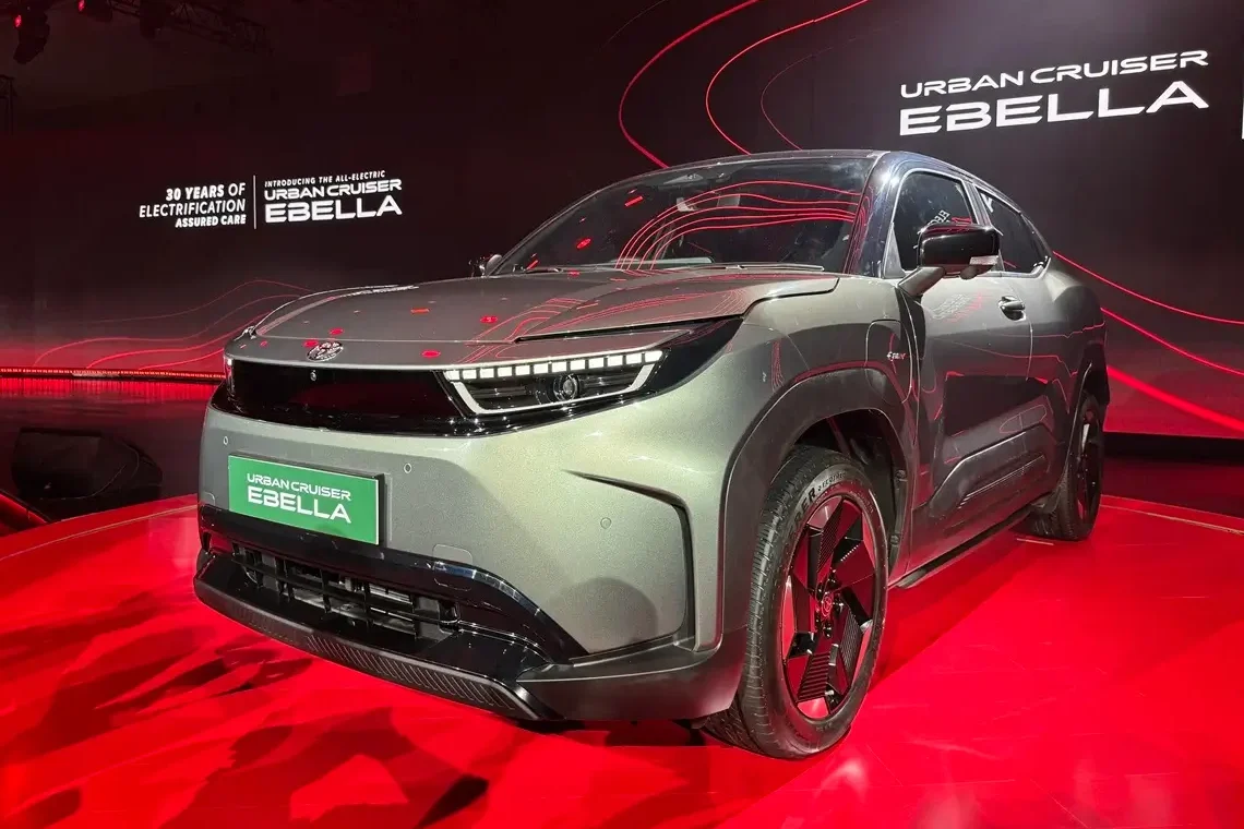 Toyota Urban Cruiser Ebella, electric SUV India, B‑segment EV, Toyota EV India, electric crossover, Indian EV market, 2026 electric vehicles 3