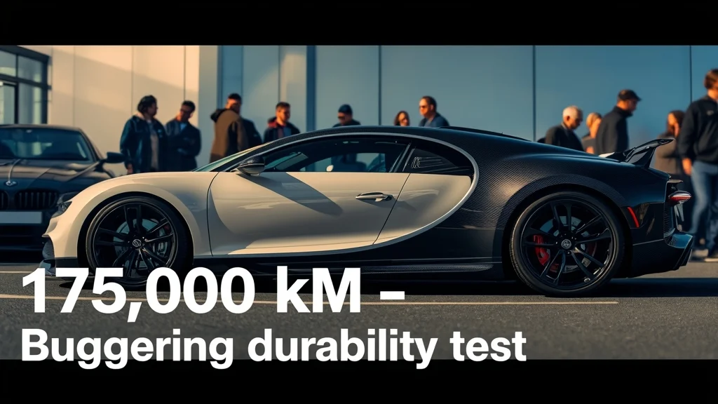 Bugatti Chiron mileage, Bugatti Chiron durability, high mileage supercar, Bugatti maintenance, W16 engine, Bugatti test car, supercar longevity 1