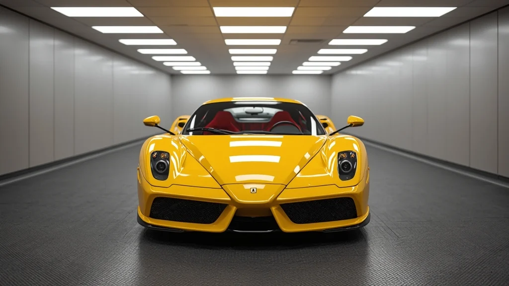 Ferrari Enzo, custom Ferrari Enzo, rare supercar, collector car, V12 Enzo, limited mileage Ferrari, luxury car auction, Maranello customization 1