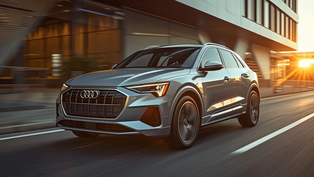 Audi Q2 e-tron, compact electric SUV, electric crossover, Audi EV, 2025 Audi Q2, electric vehicle range, electric SUV specs 1