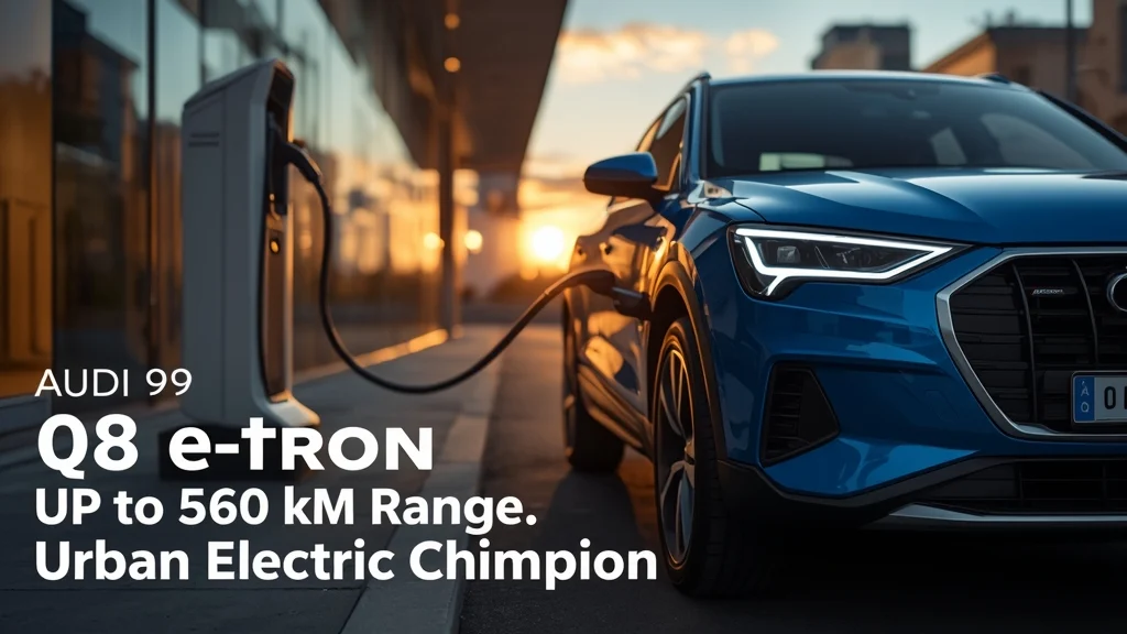 Audi Q2 e-tron, electric SUV, compact EV, 2024 Audi, WLTP range, electric vehicle, Audi electric car, urban EV 1