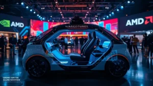 self-driving cars, autonomous vehicles, CES 2026, AI technology, electric vehicles, robotaxi, Waymo, Tesla 1