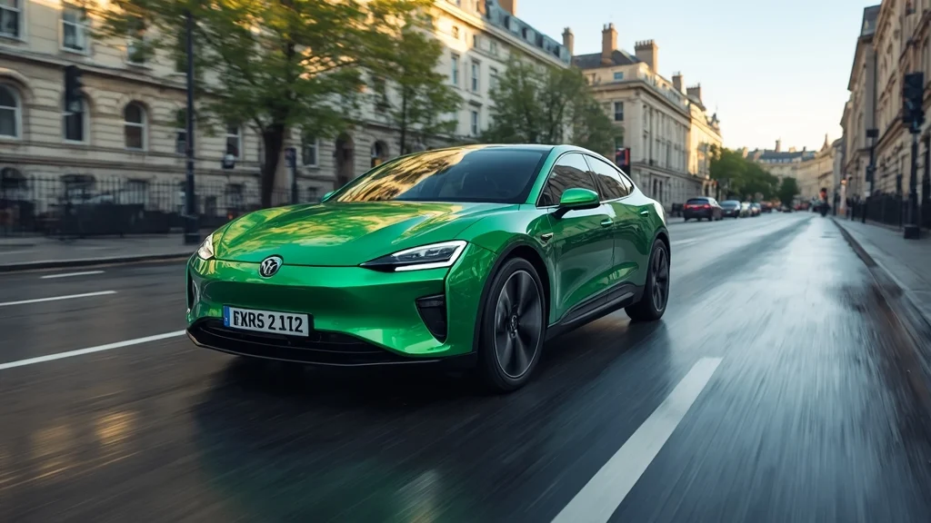 green electric cars, UK EV market, green car color trend, electric vehicle sales UK, sustainable cars, automotive color trends, UK car market 1