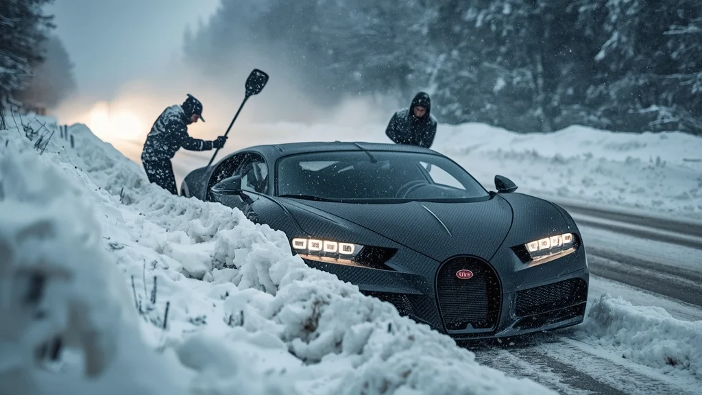 Bugatti Tourbillon, hypercar, hybrid supercar, snow test, Croatia, Bugatti specs, limited edition supercar 1