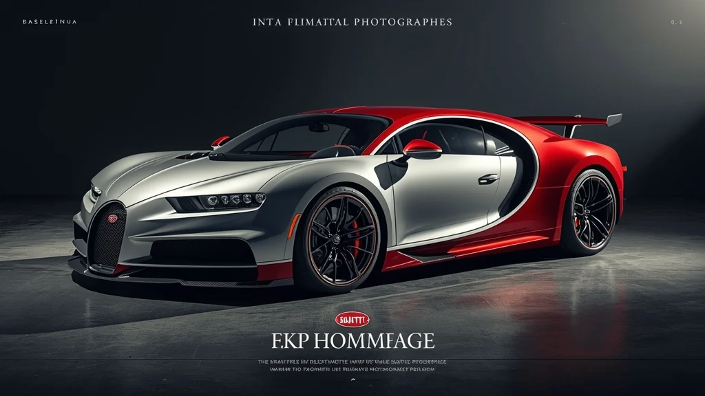 Bugatti F.K.P. Hommage, Bugatti Veyron tribute, limited edition supercar, W16 engine, luxury hypercar, Programme Solitaire, Ferdinand Karl Piëch, bespoke automotive 1