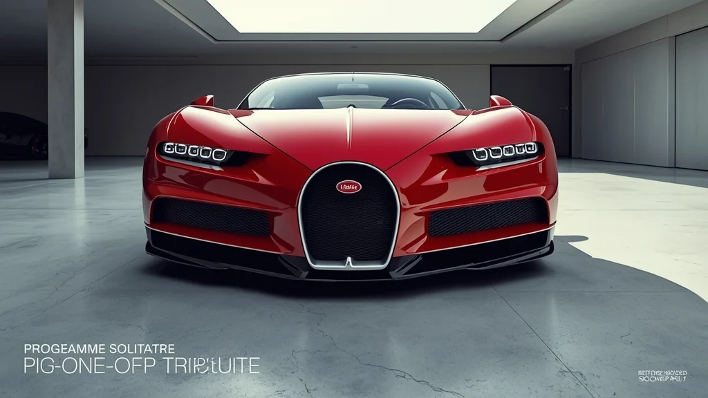Bugatti’s Ultra‑Rare F.K.P. Hommage—A Timeless Veyron Tribute