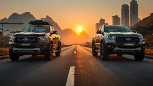 Toyota Hilux 2026, Ford Ranger, Vietnam pickup market, 2.8L diesel engine, Toyota Safety Sense, off‑road pickup, diesel pickup Vietnam, pickup truck sales 1