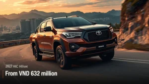 2026 Toyota Hilux, Toyota Hilux Vietnam, Ford Ranger competition, mid-size pickup Vietnam, diesel pickup 2.8L, Toyota Safety Sense, pickup pricing Vietnam 1