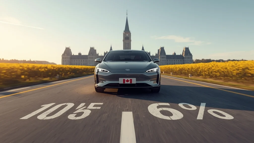 Canada EV tariffs, Chinese electric cars, Canada China trade, electric vehicle imports, canola tariff reduction, North America auto trade, climate investment 1