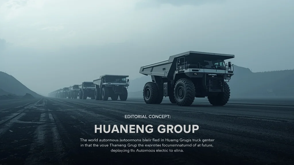 autonomous electric trucks, mining automation, Huaneng Group, Lotus Cars Vietnam, Porsche sales decline, electric vehicle market, 5G mining technology 1