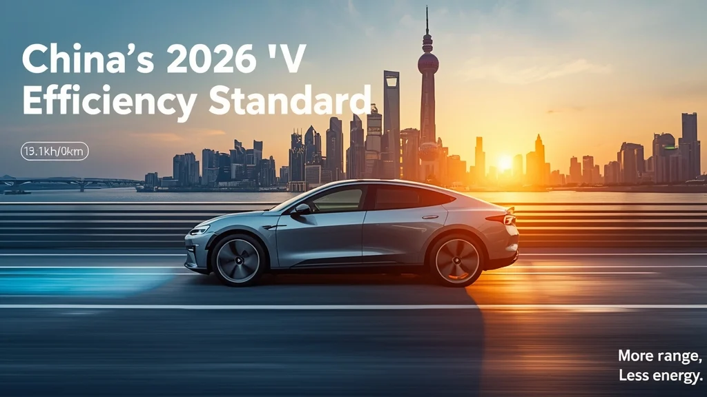 electric vehicle efficiency standards, China EV regulations, EV battery efficiency, electric car range, automotive regulations, EV market 2026, BYD, Geely 1