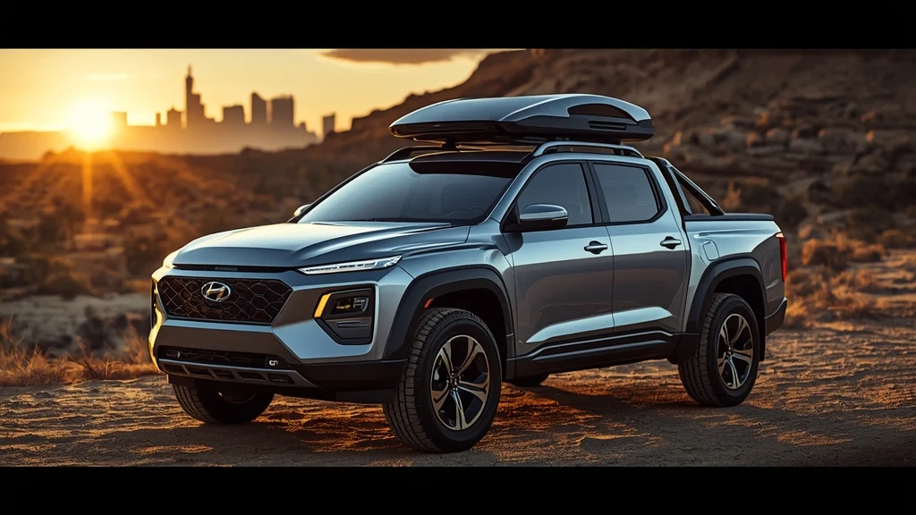 Hyundai pickup, removable roof truck, Kia Tasman, Jeep Gladiator competitor, midgate truck, off-road pickup, body-on-frame truck 1