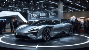 electric supercar, Chinese hypercar, Dreame Nebula Next 01, 1,876 hp, CES 2026, electric hypercar, high‑performance EV, Kosmera 1