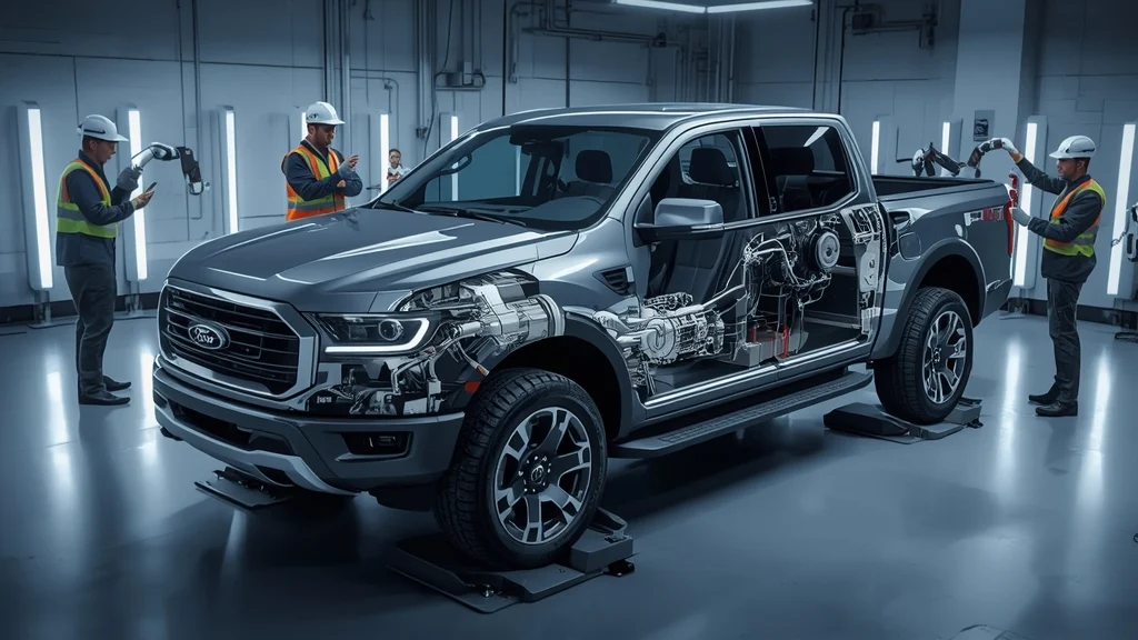 Ford electric pickup, cheap electric motor, affordable EV, low-cost electric truck, EV competition China, 2027 electric pickup, Universal EV platform 1